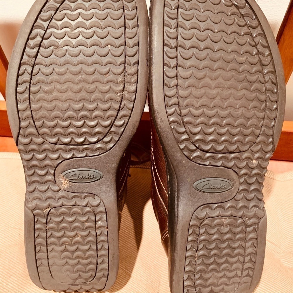 CLARKS NEBULAE 75051 BROWN LEATHER OXFORD - Picture 7 of 8